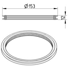 Line Drawing - Spare parts-trap