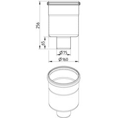 Line Drawing - Lower part-160