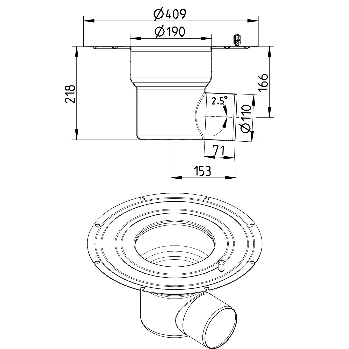 Line Drawing - Lower part-160