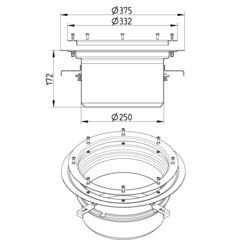 Line Drawing - Upper part-Vinyl-332